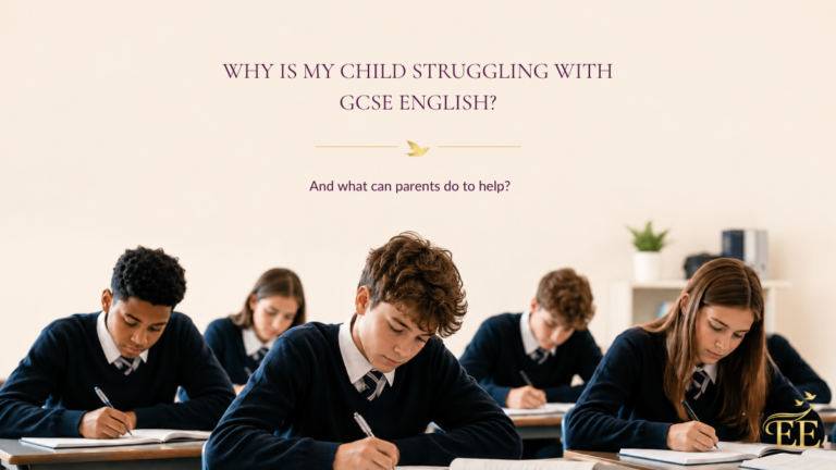 Why is my child struggling with GCSE English – and how can I help?